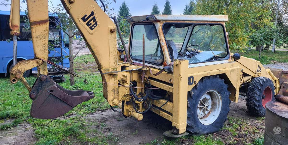 JCB 3D, excavator loader