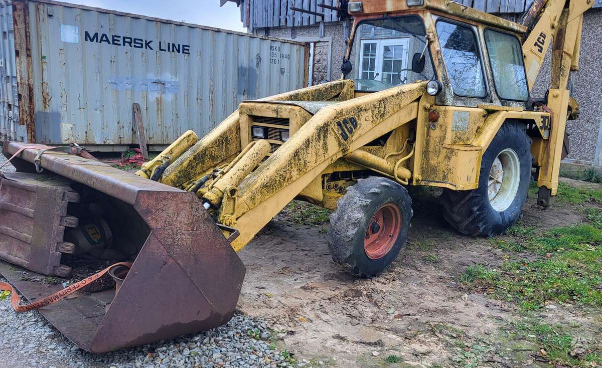 JCB 3D, excavator loader