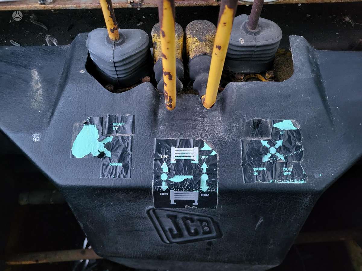 JCB 3D, экскаваторные погрузчики