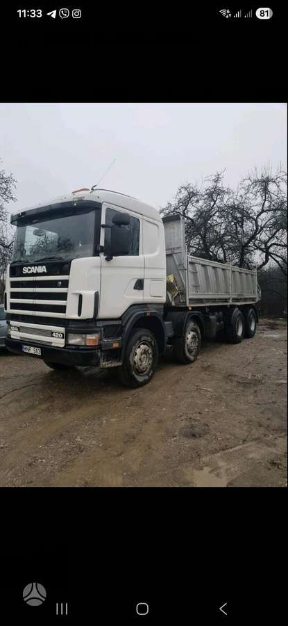 Scania 420, savivarčiai