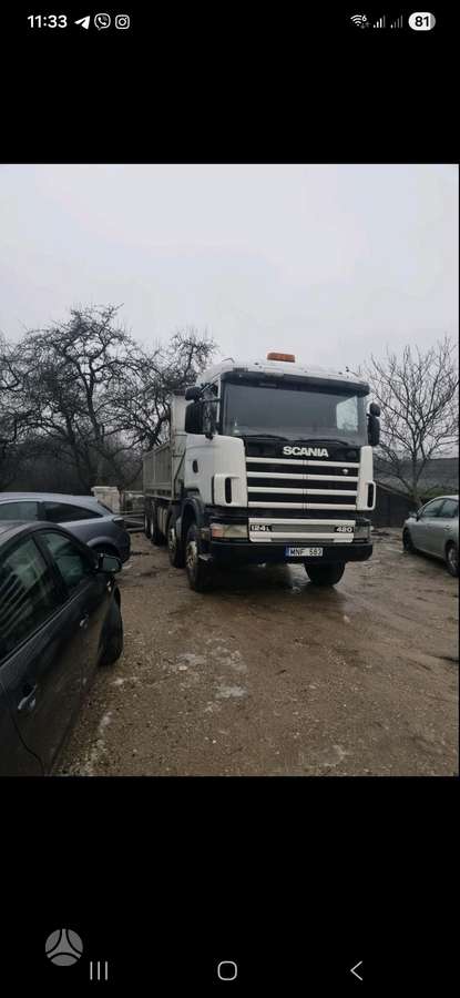 Scania 420, savivarčiai