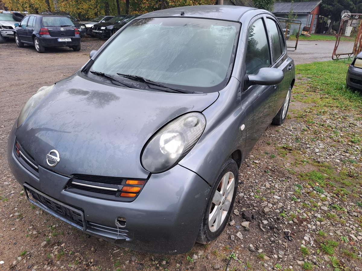 Nissan Micra по частям. Dalimis