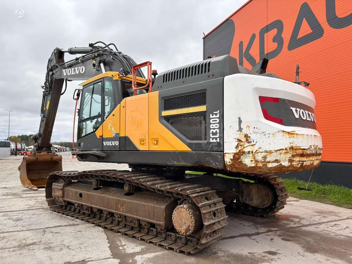 Volvo EC 380 EL, ekskavatoriai