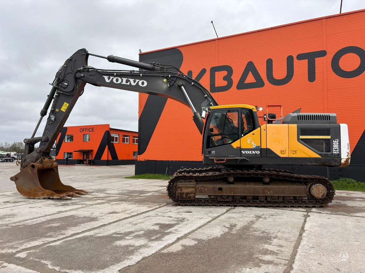 Volvo EC 380 EL, экскаваторы