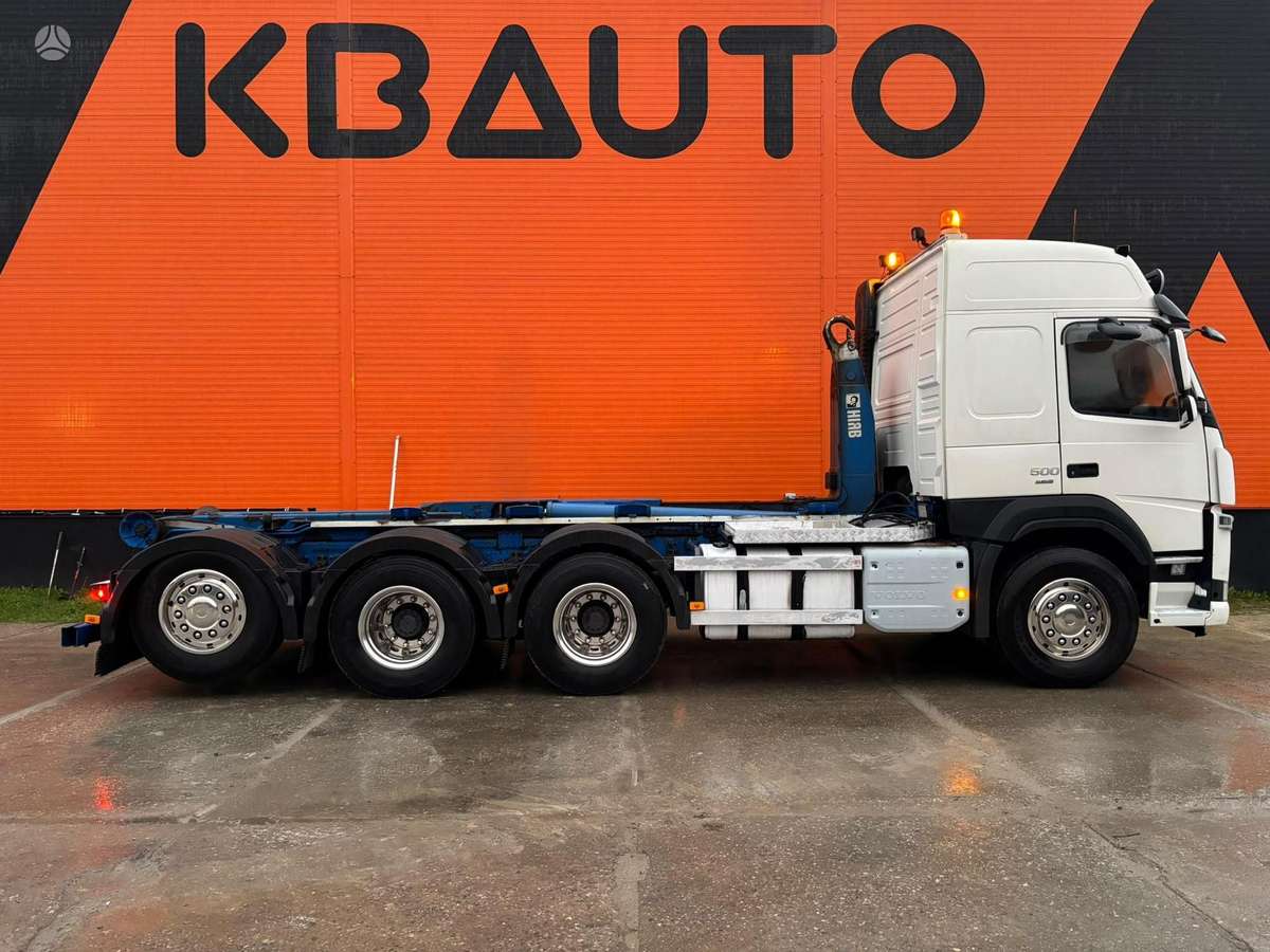Volvo FM 500 8x4*4, самосвалы с прицепoм