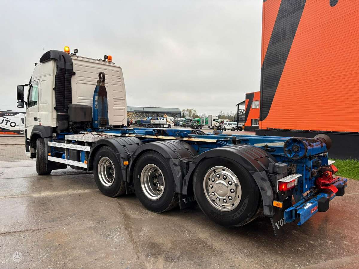 Volvo FM 500 8x4*4, hooklift trucks