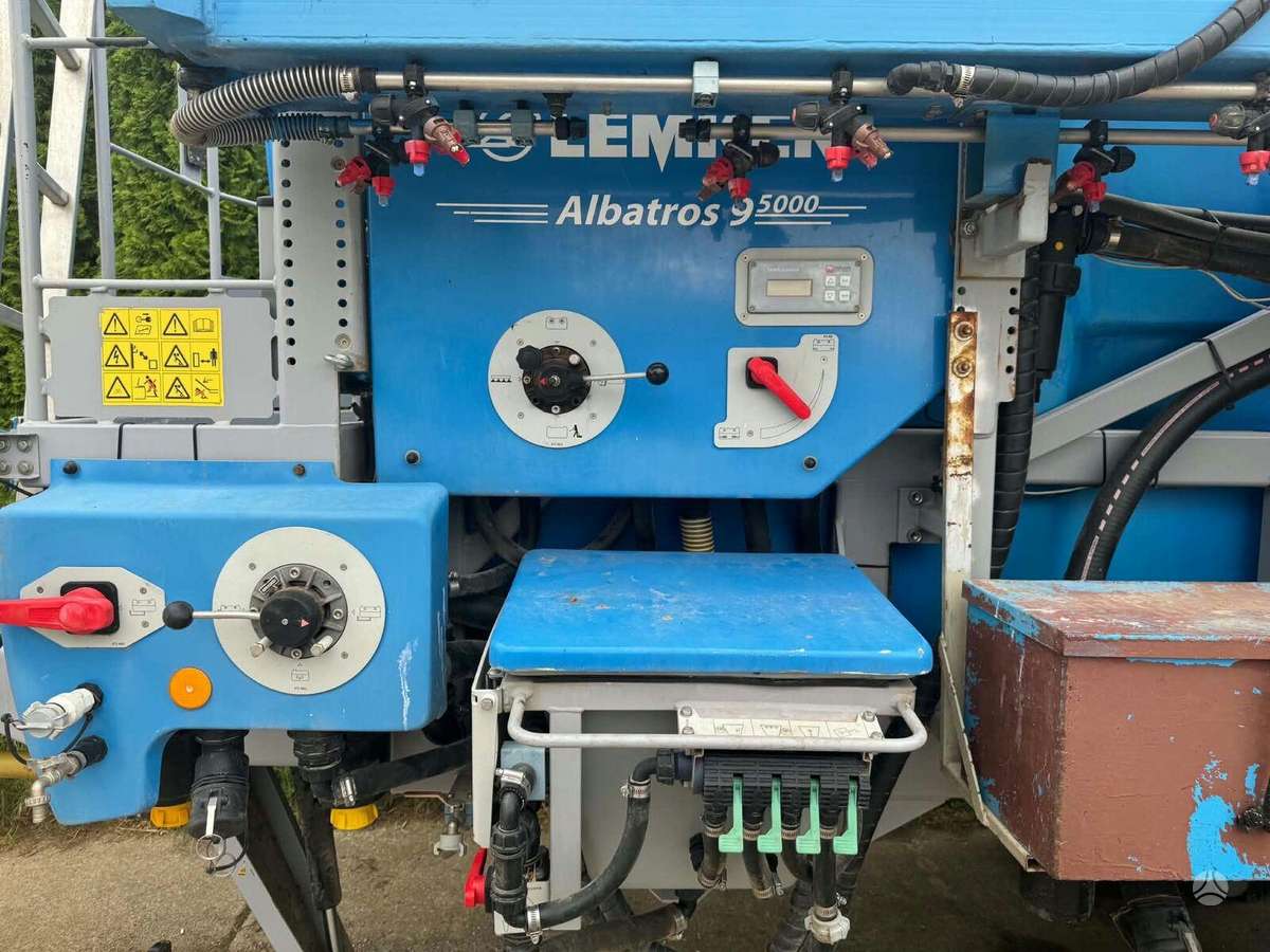 Lemken Albatros 9, sprayers
