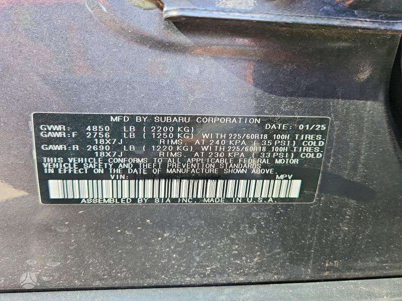 Subaru Outback, 2.5 l., Универсал