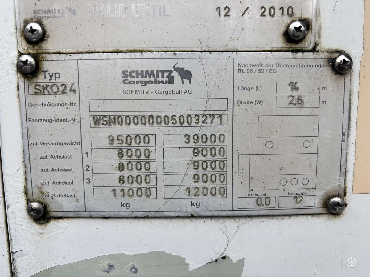 Schmitz Carrier Maxima 1300, рефрижераторы