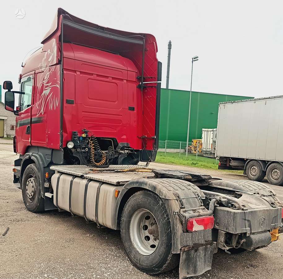 Scania R420 4x2 + hydro, double sleeper
