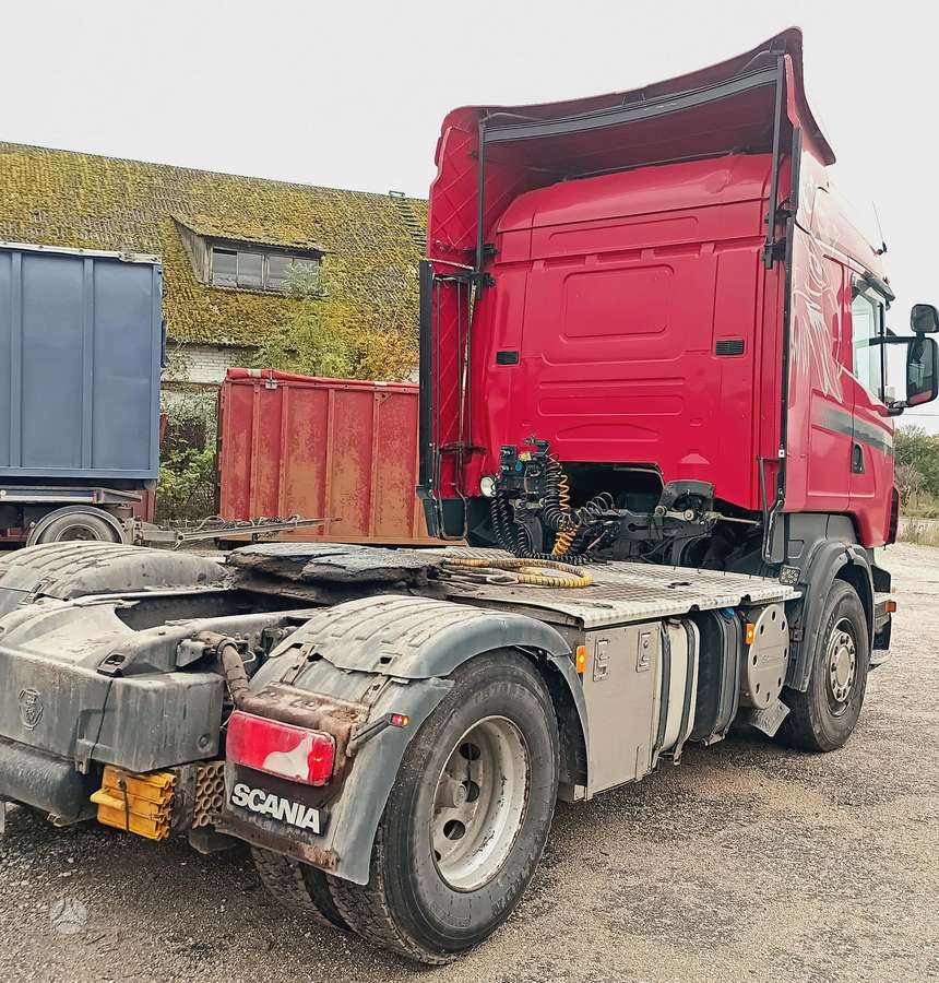 Scania R420 4x2 + hydro, double sleeper