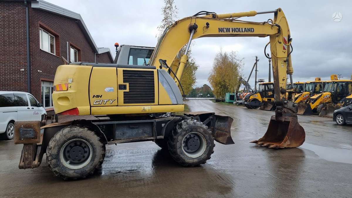 New Holland MH City, экскаваторы