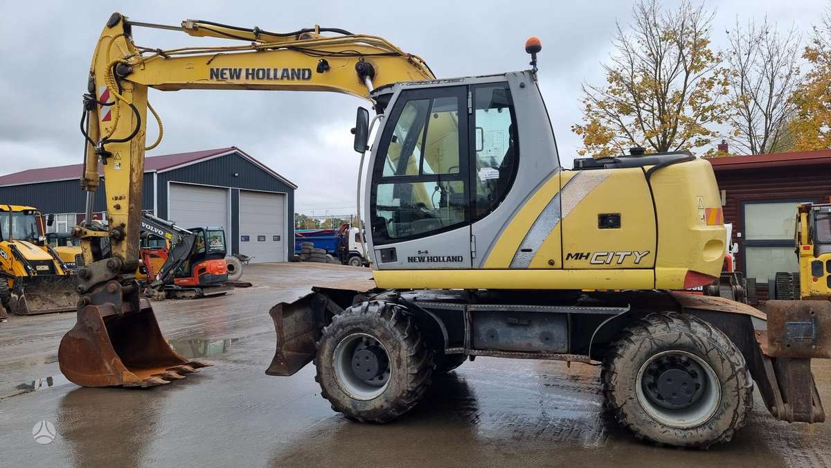 New Holland MH City, экскаваторы