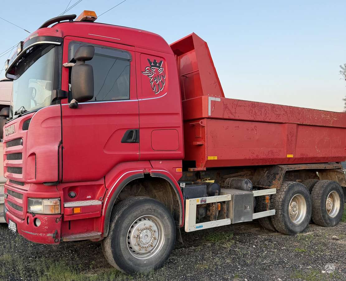 Scania R 480, dumpers / tippers