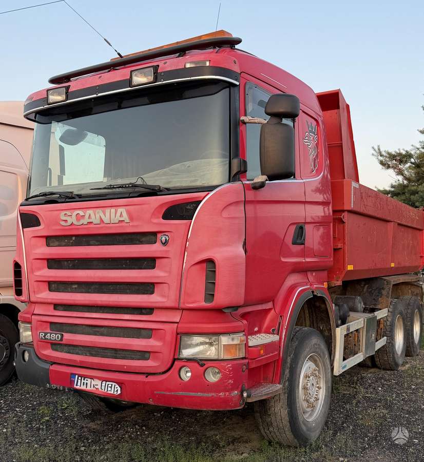 Scania R 480, самосвалы