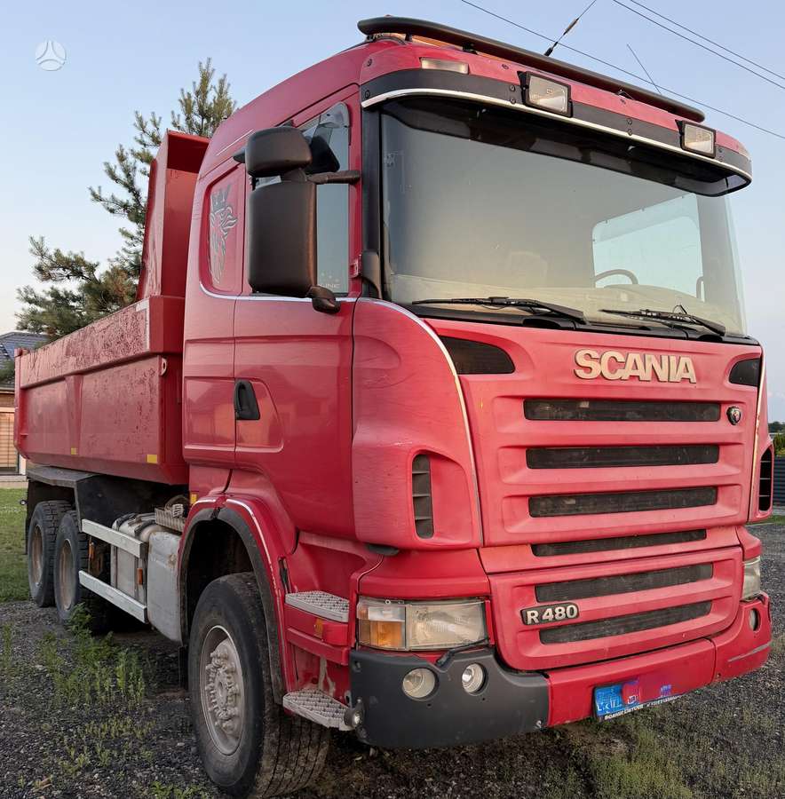 Scania R 480, самосвалы