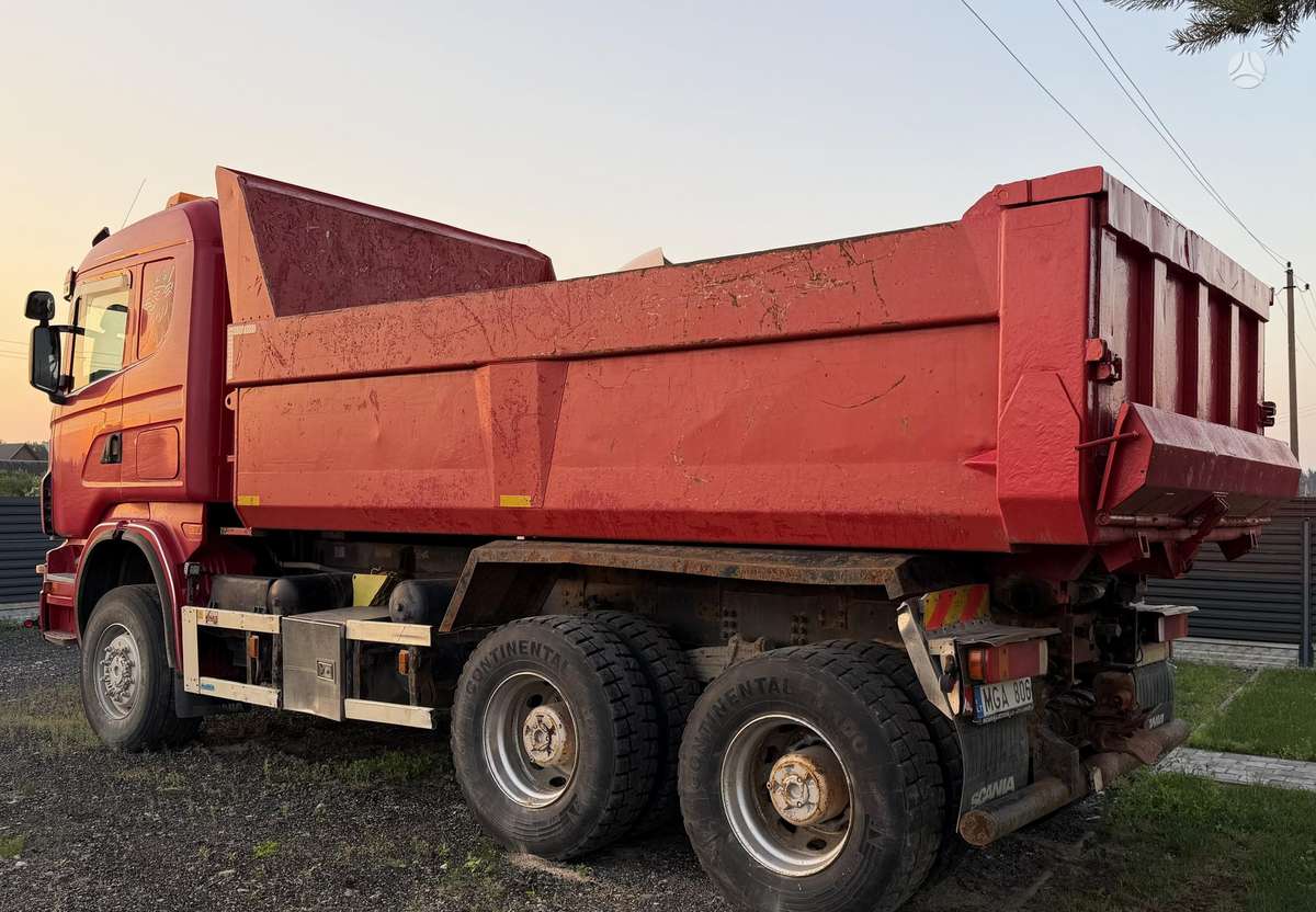 Scania R 480, самосвалы