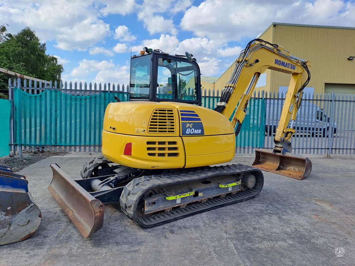 Komatsu PC80MR-5E0, mini ekskavatori