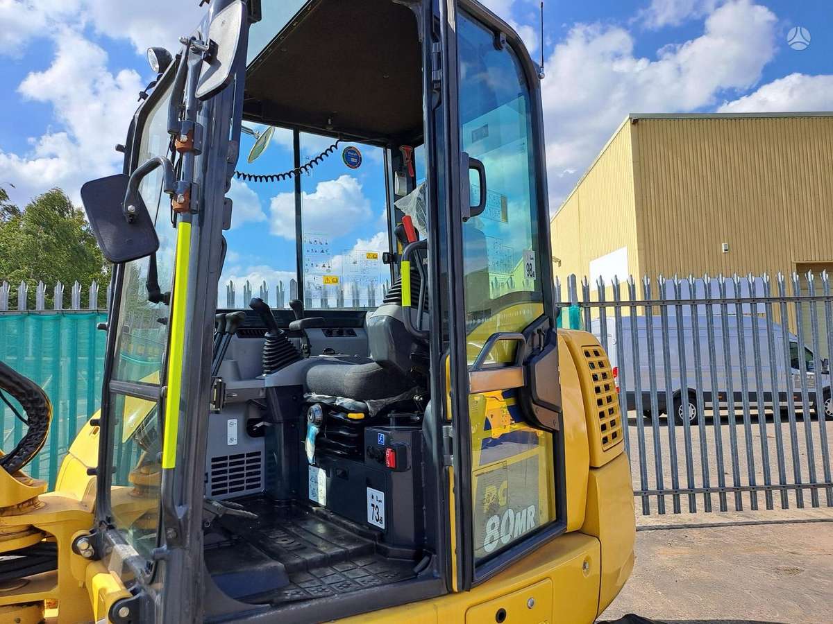 Komatsu PC80MR-5E0, мини-экскаваторы