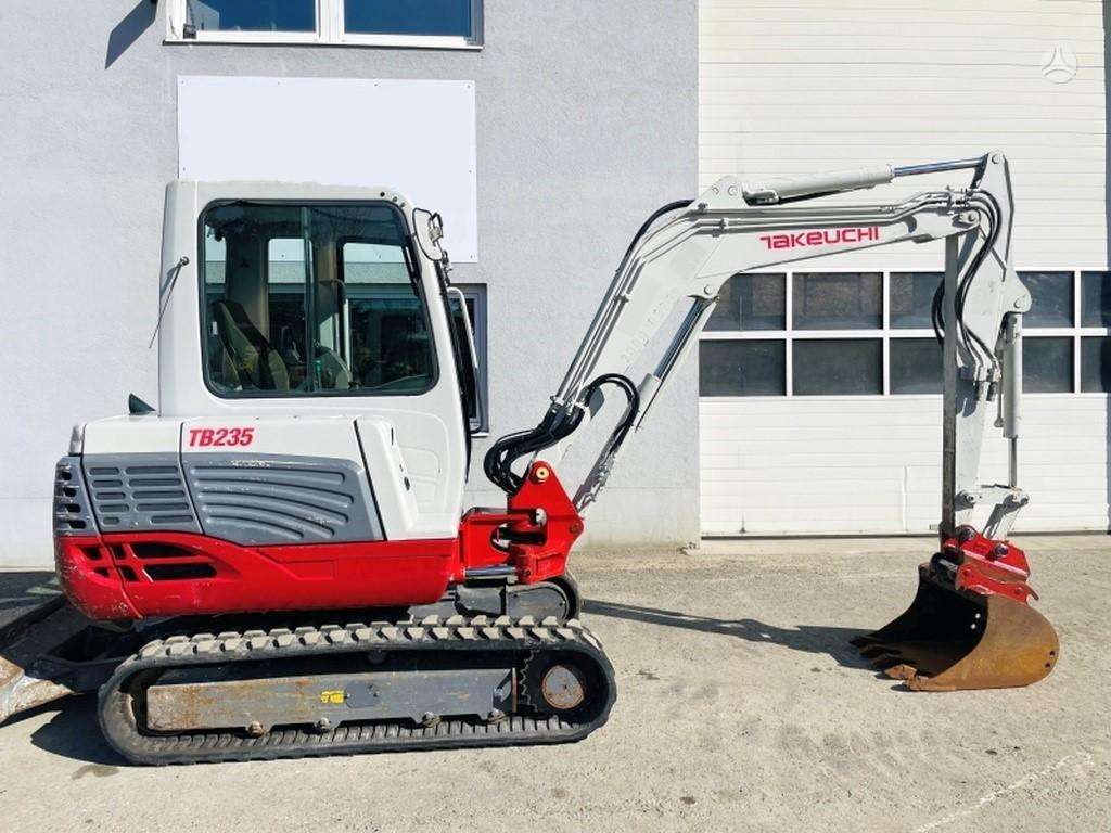 Takeuchi TB235, mini excavator