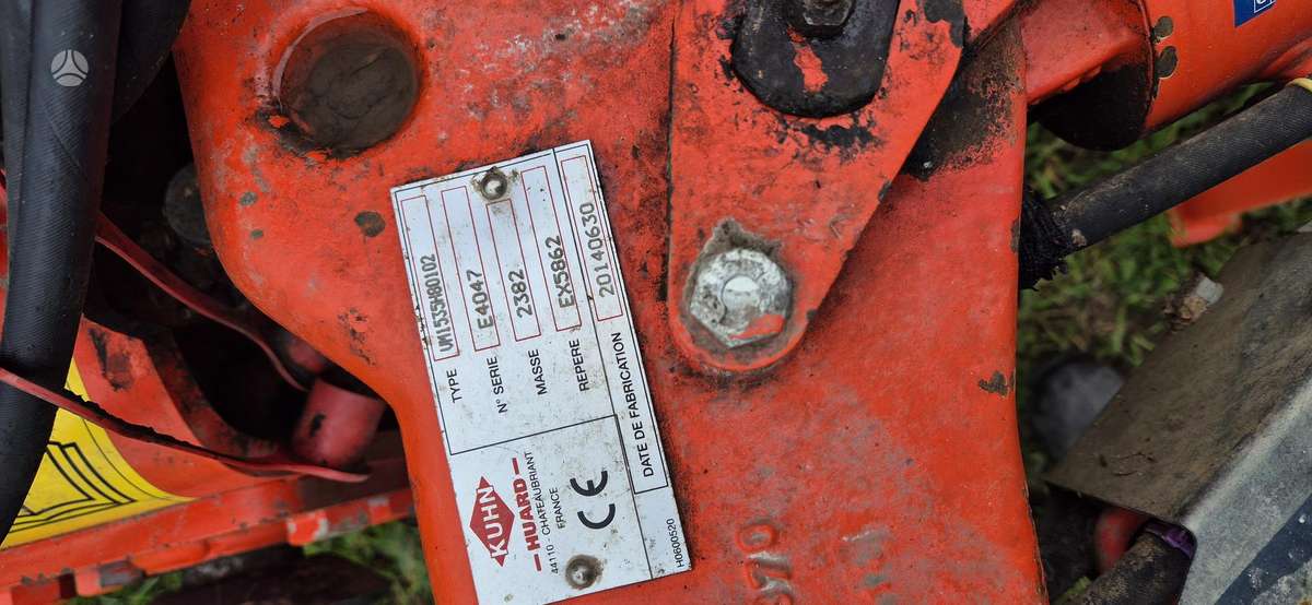 Kuhn VARI-MASTER 153 5 Korpusų, plūgai