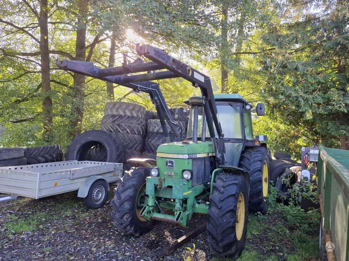 John Deere 2850, тракторы