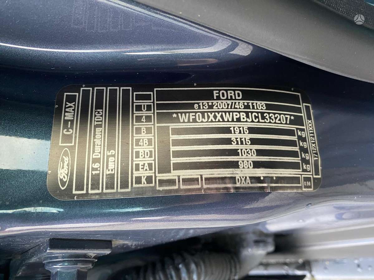 Ford C-MAX, 1.6 l., Хэтчбек