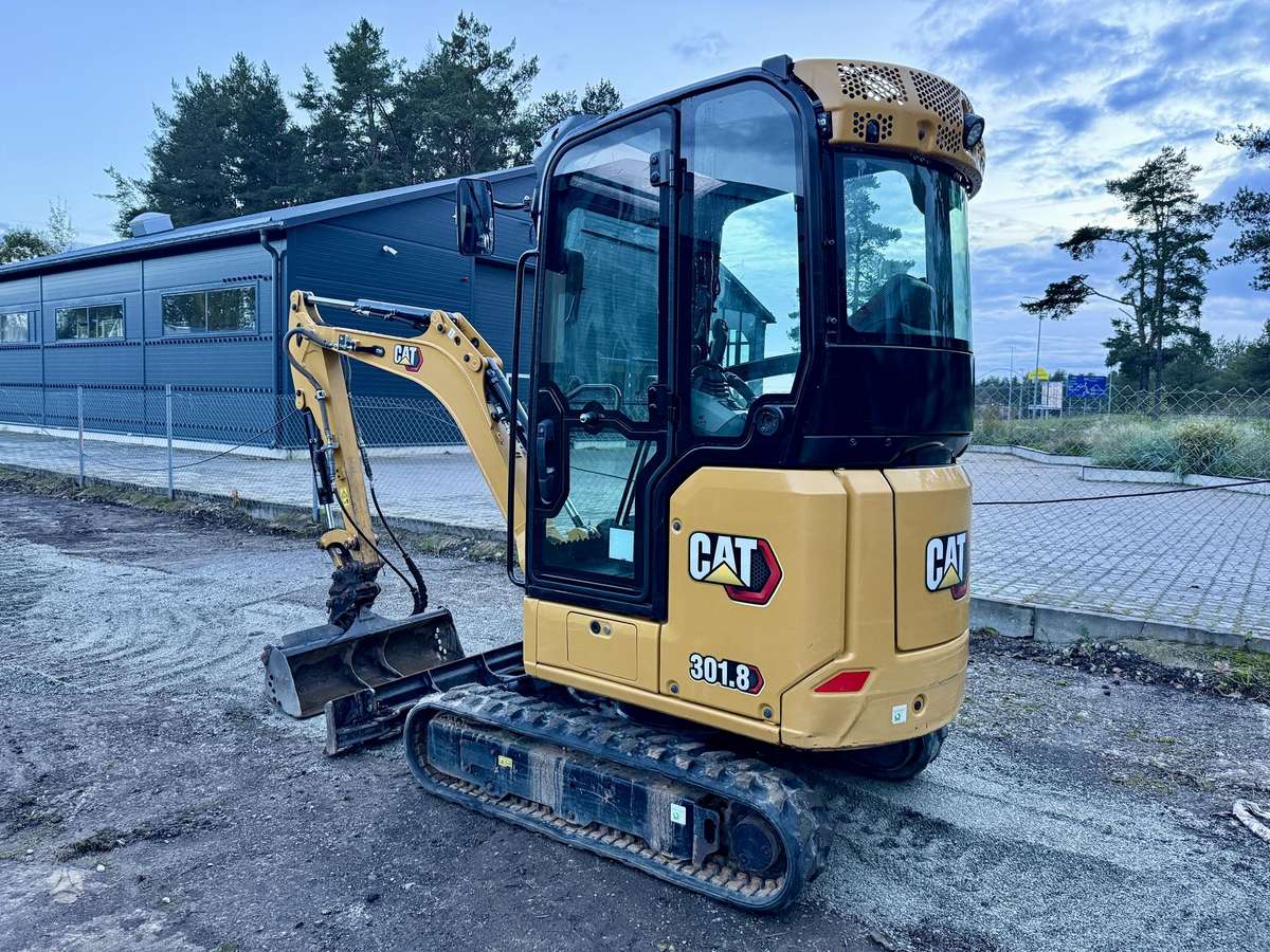 Caterpillar 301.8, mini excavator