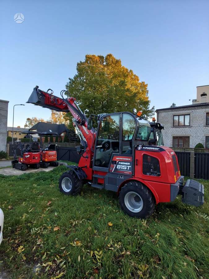 -Kita- Kingway farmer 815T, telescopic handler