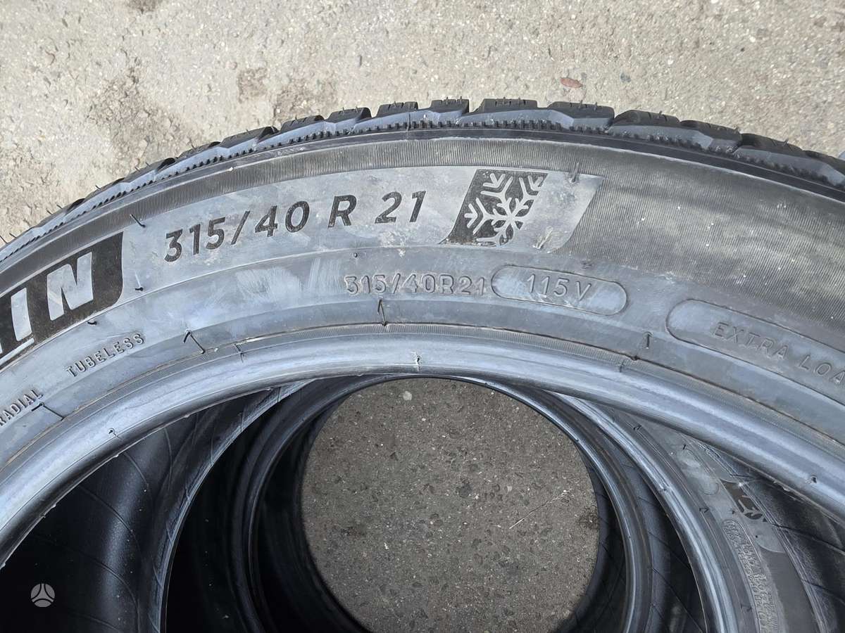 Michelin, зимние 315/40 R18