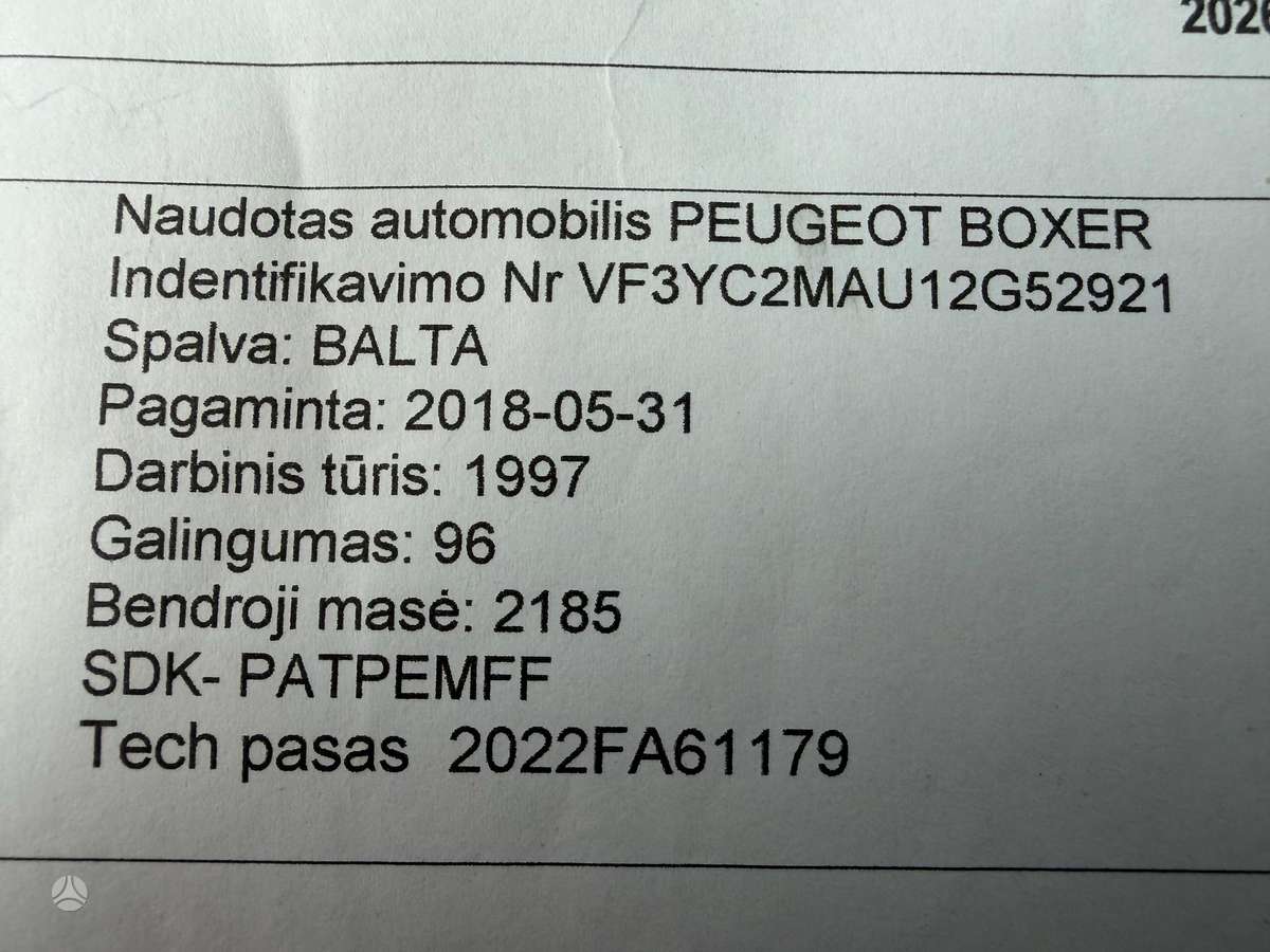 Peugeot Boxer, самосвалы