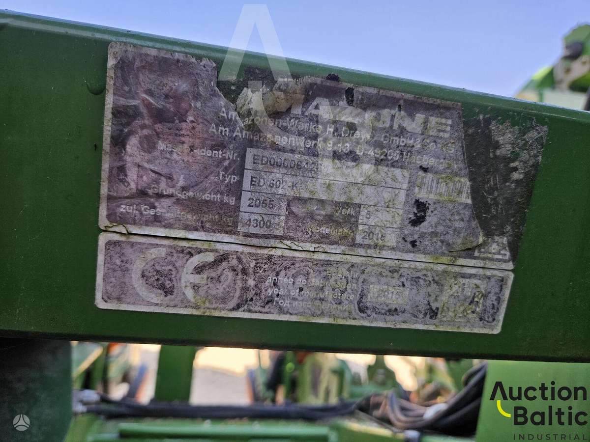 Amazone ED 602 K, сеялки, сажалки