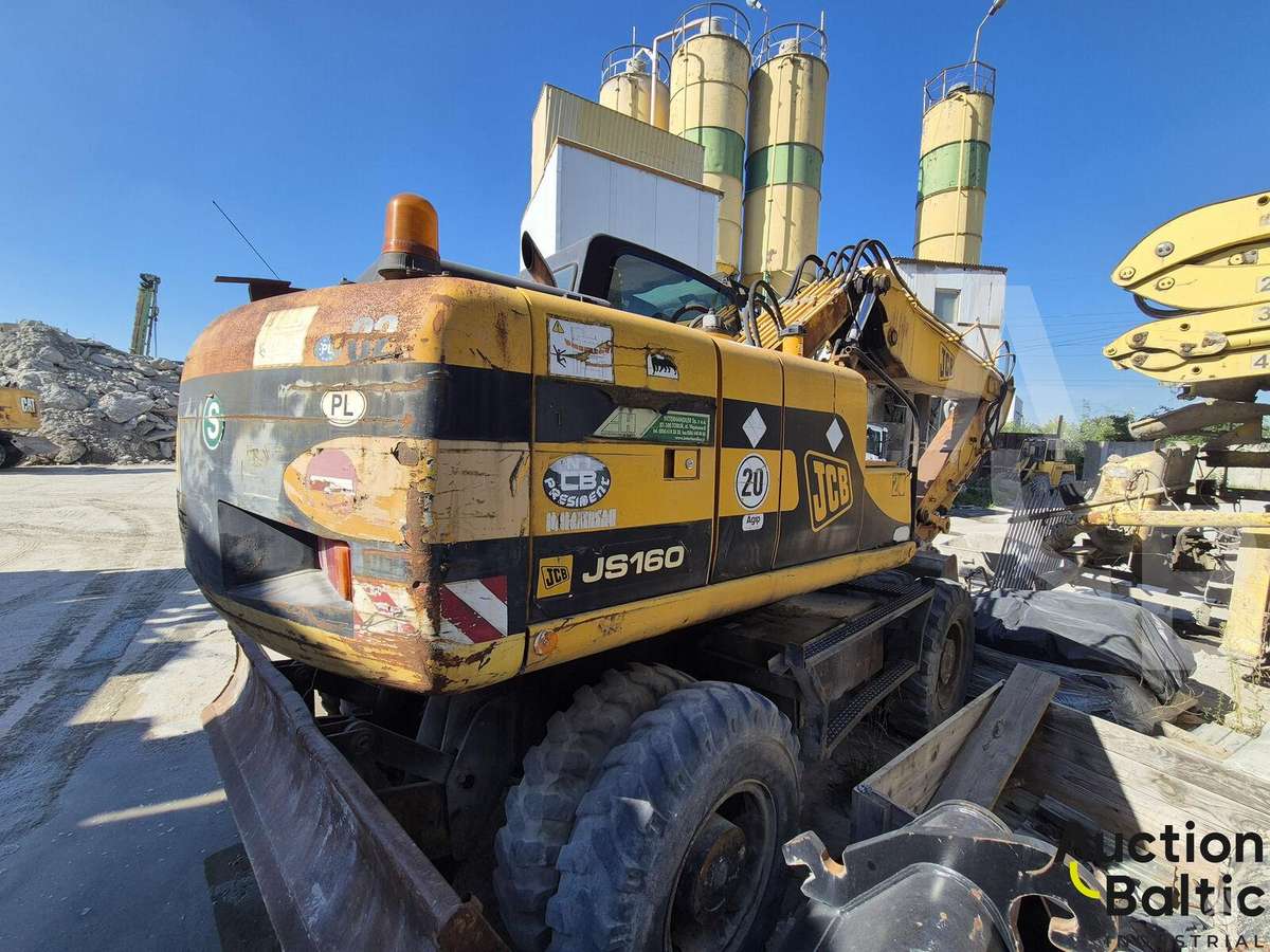 JCB JS 160 W, ekskavatori