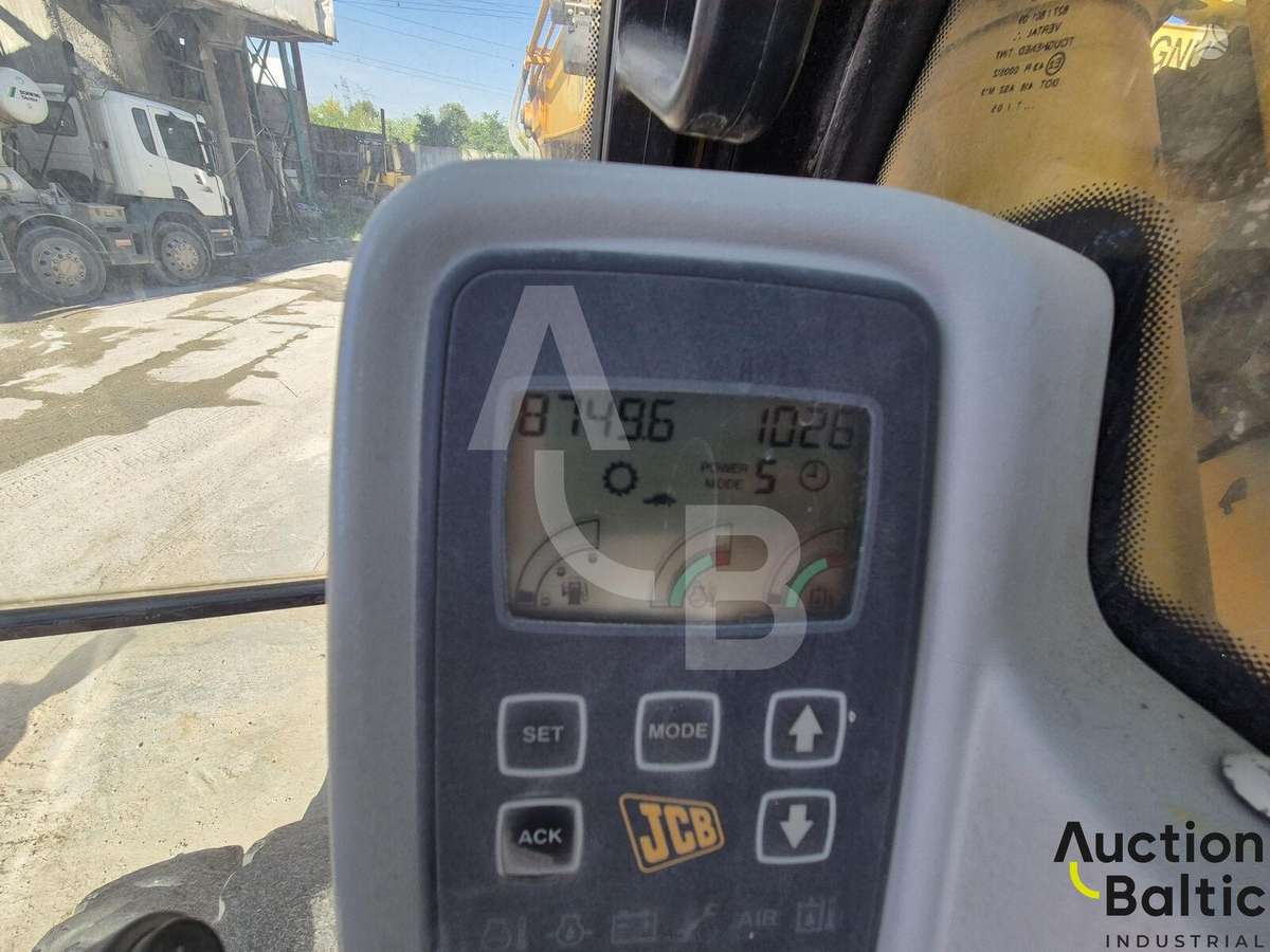 JCB JS 160 W, ekskavatoriai