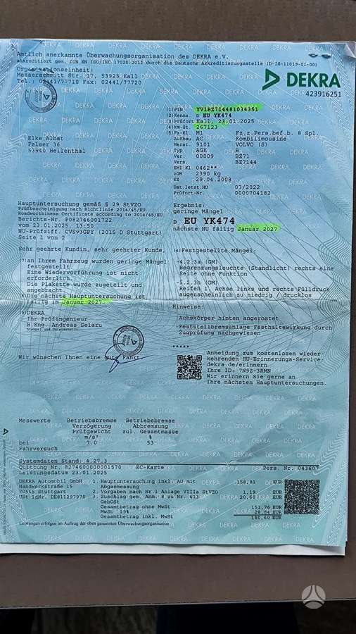 Volvo XC70, 2.4 l., Универсал