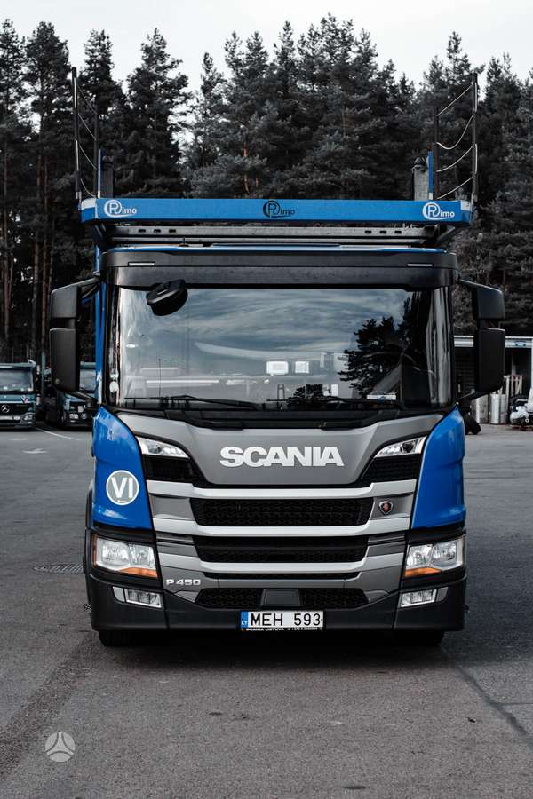 Scania P-450, автовозы