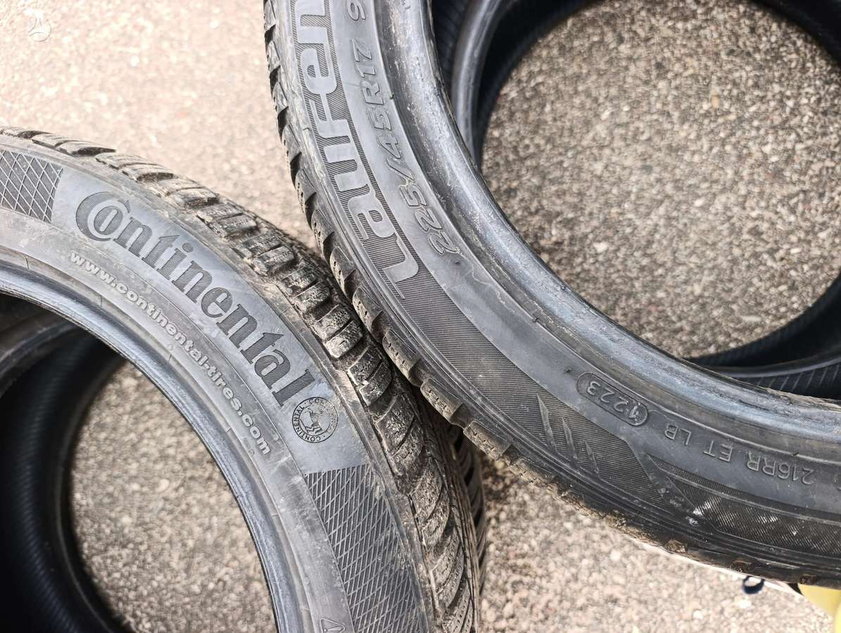 Continental, зимние 225/45 R17