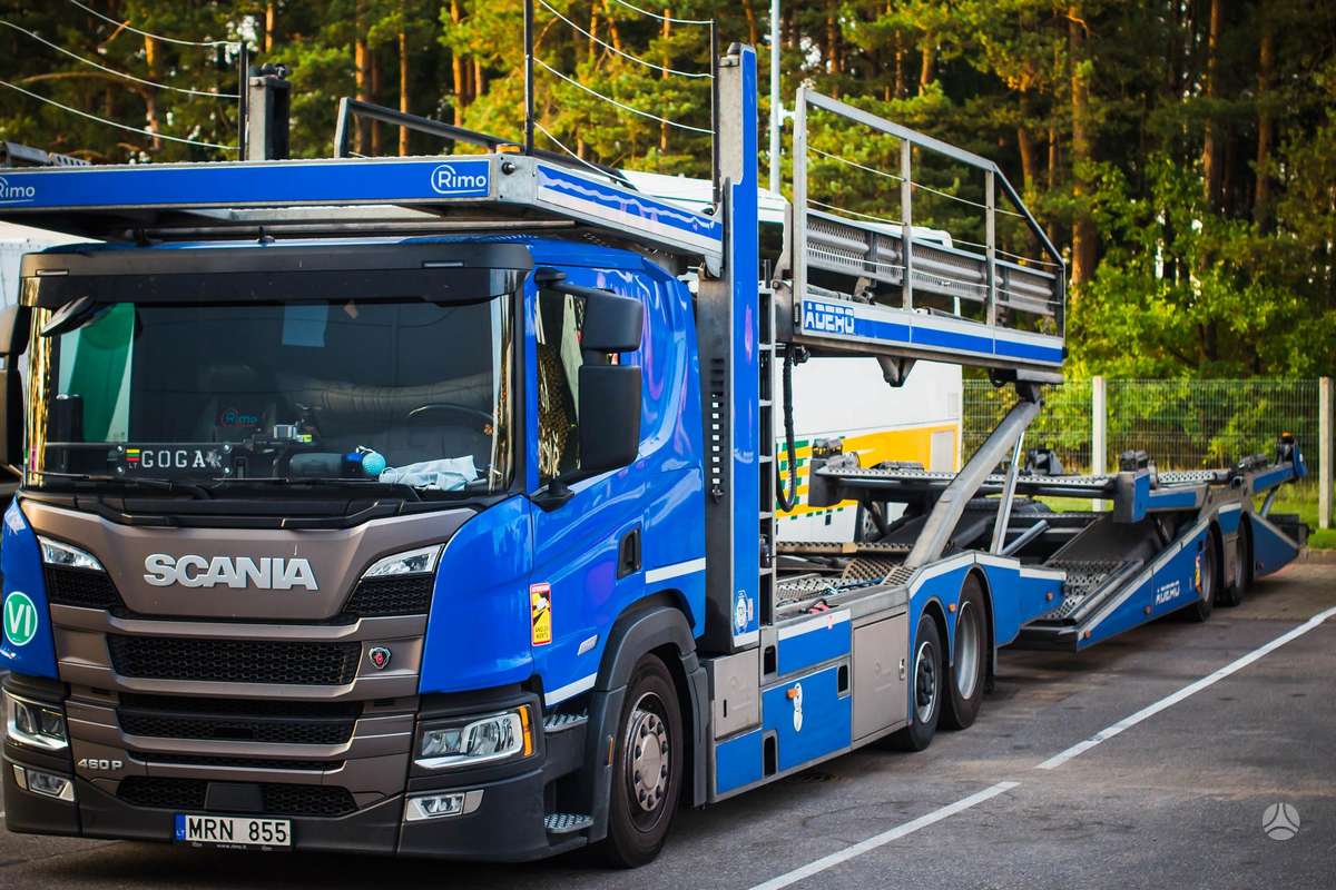 Scania P-460, автовозы