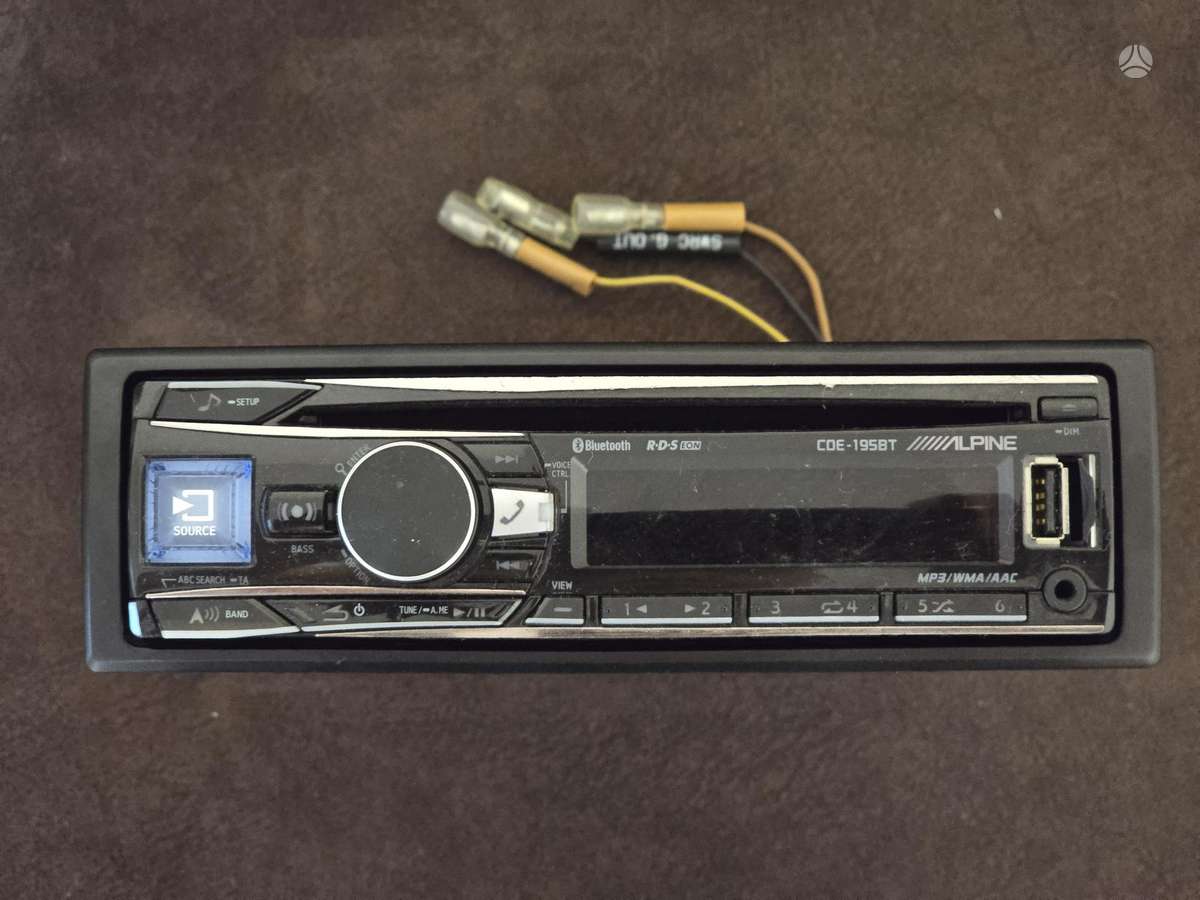 Alpine CDE-195BT, cd / mp3 grotuvai