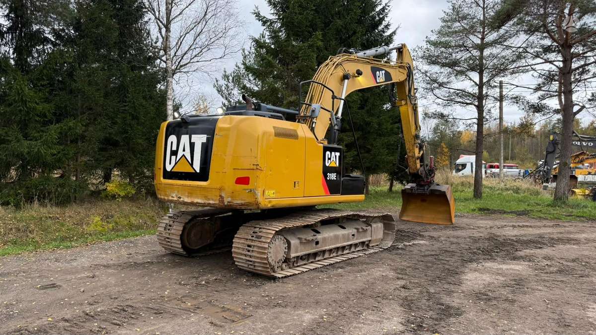 Caterpillar 318EL, экскаваторы