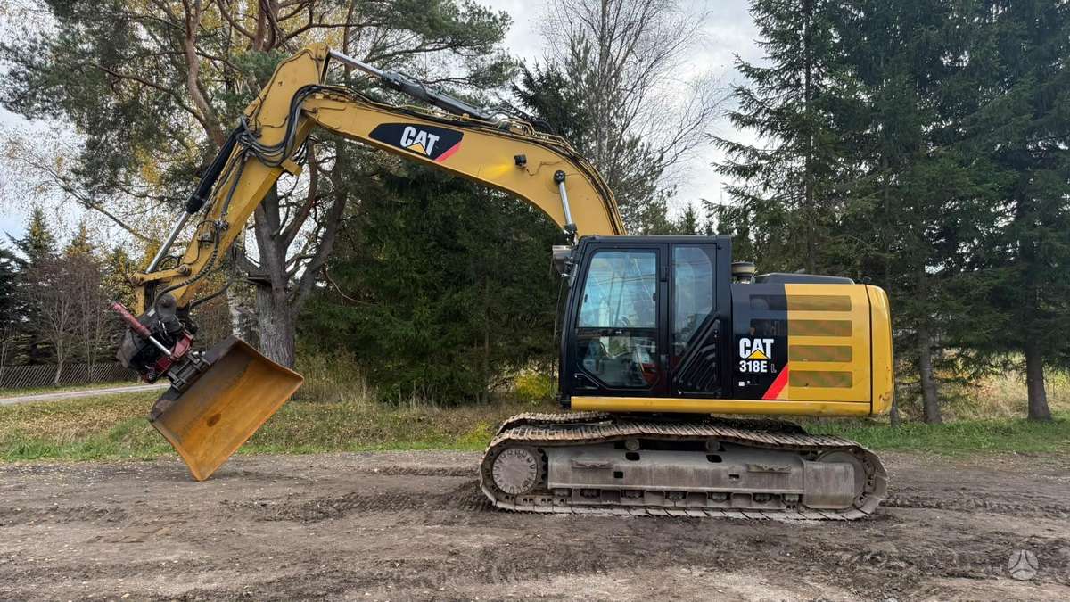 Caterpillar 318EL, экскаваторы