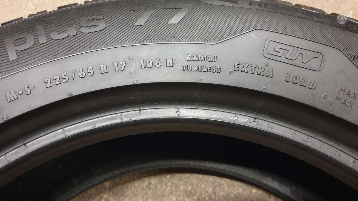Uniroyal MS Plus 77, зимние 225/65 R17