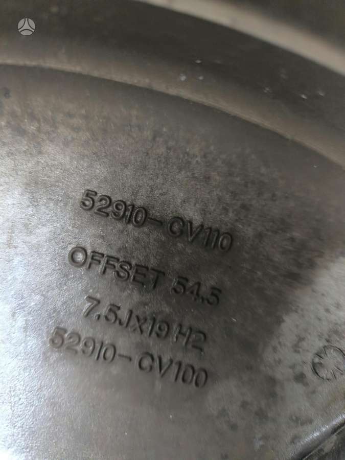 KIA EV6, light alloy, R19