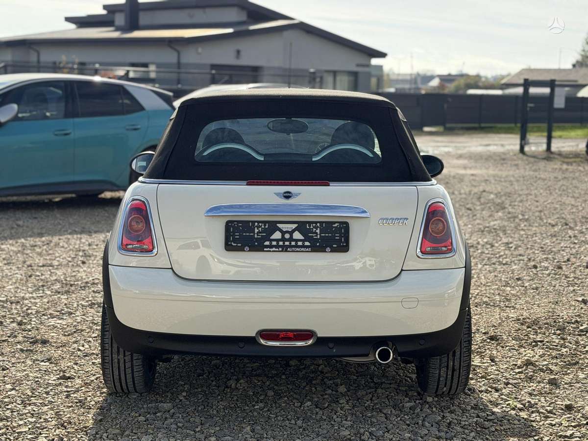 Mini Cooper, 1.6 l., convertible