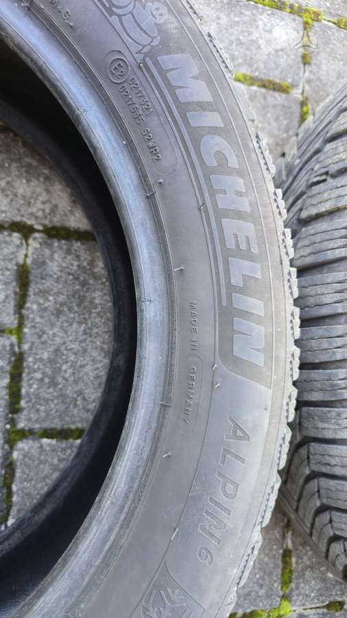 Michelin Alpin6, зимние 215/55 R17