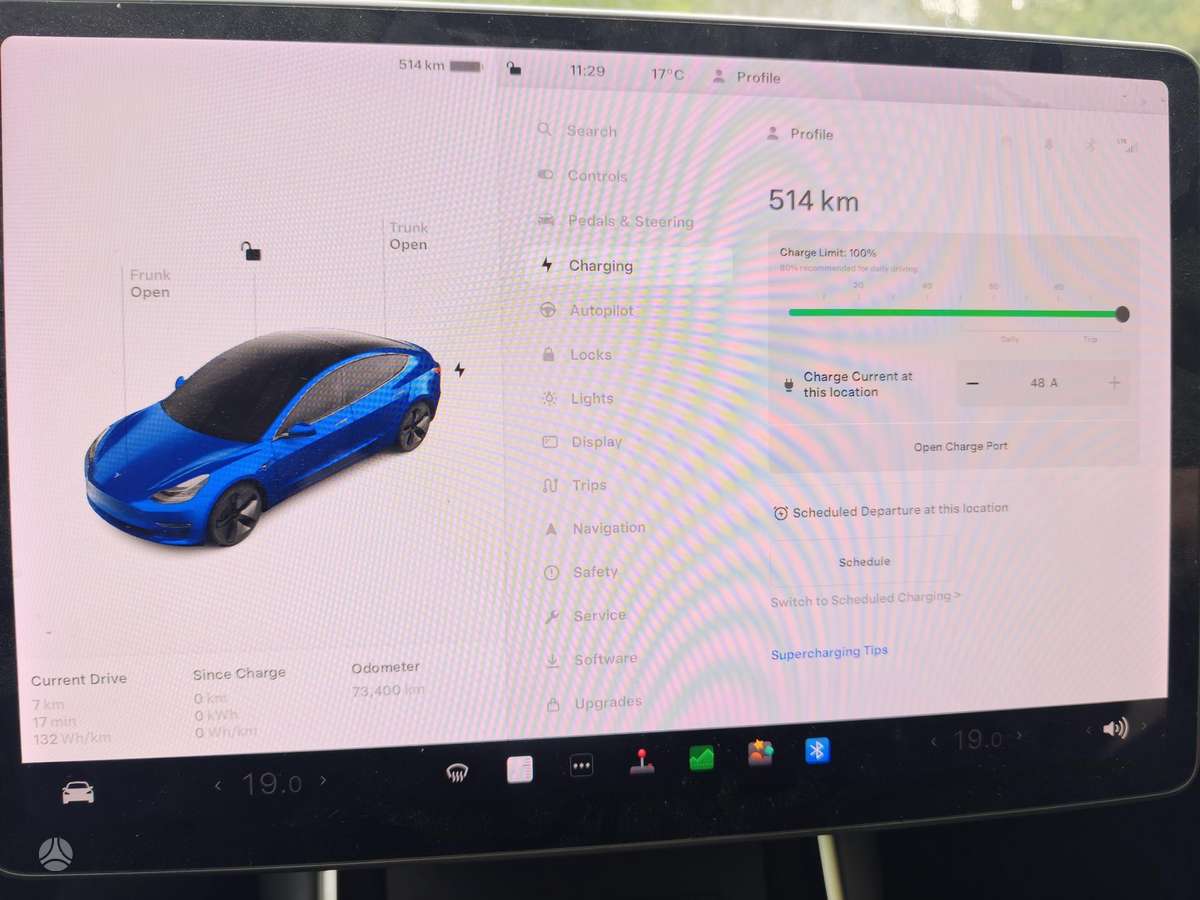 Tesla Model 3, hečbekas