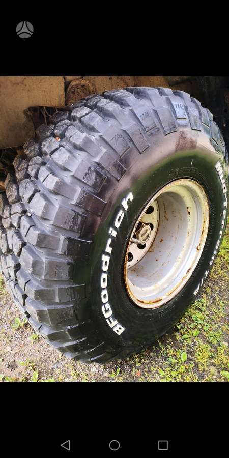 BF Goodrich, всесезонные 35/12,5 R15