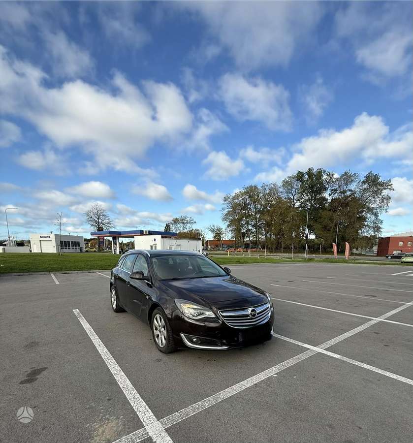 Opel Insignia 2014 — вигляд ззаду