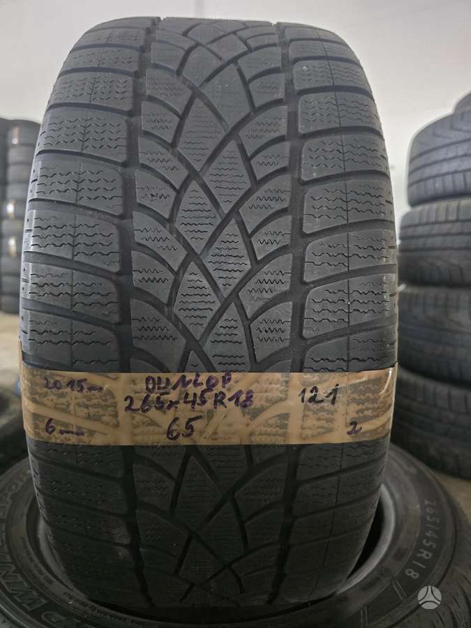 Dunlop, зимние 265/45 R18