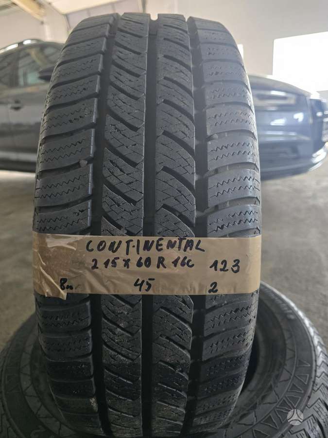 Continental, žieminės 215/60 R16